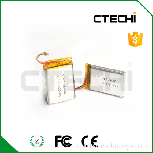 Li ion polymer battery 703450 for laser equipment